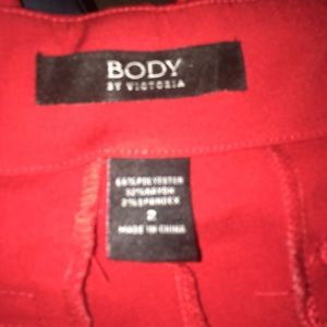 Red Body by Victoria dress pants size 2